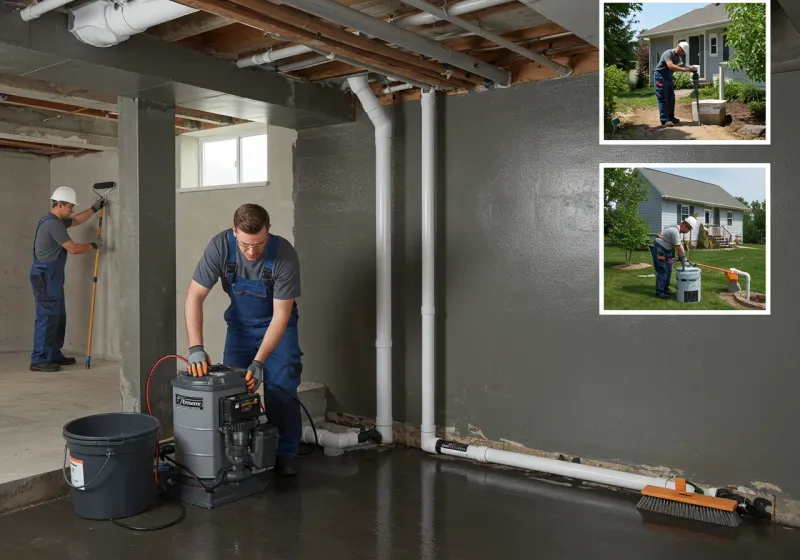 Basement Waterproofing and Flood Prevention process in Highland Lakes, AL